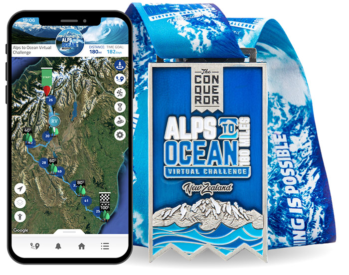 Alps to Ocean Virtual Challenge