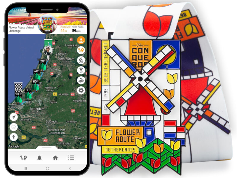 Flower Route Virtual Challenge