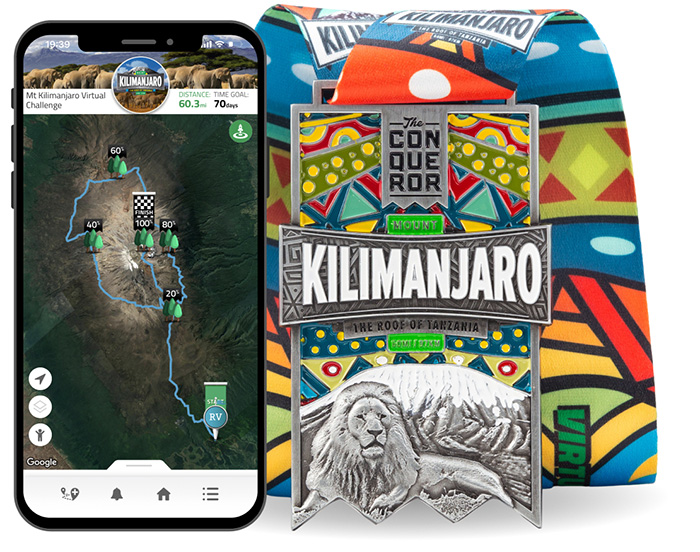 Mount Kilimanjaro Virtual Challenge