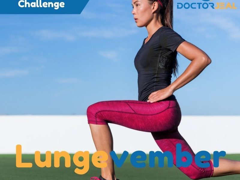 November Lunge Exercise Challenge (Lungevember)
